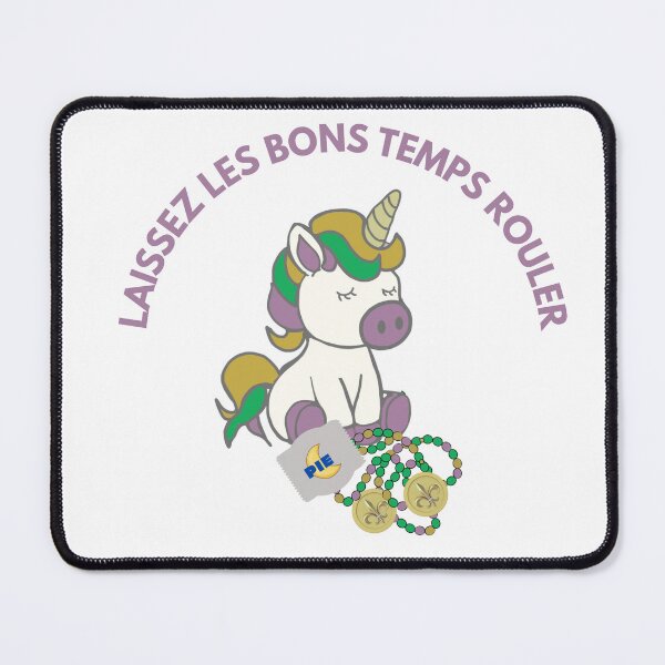 Item preview, Mardi gras unicorn designed and sold by TaraPen.