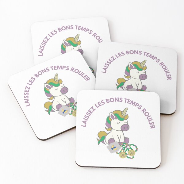 Item preview, Mardi gras unicorn  designed and sold by TaraPen.