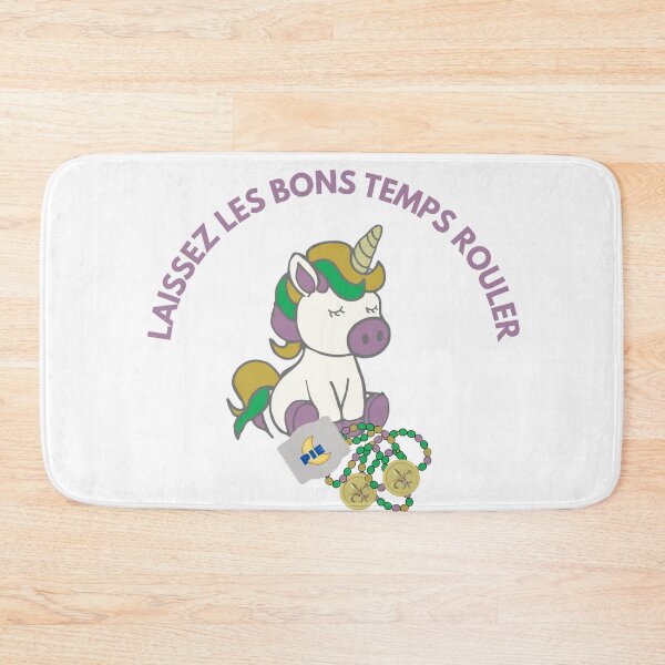 Item preview, Mardi gras unicorn  designed and sold by TaraPen.
