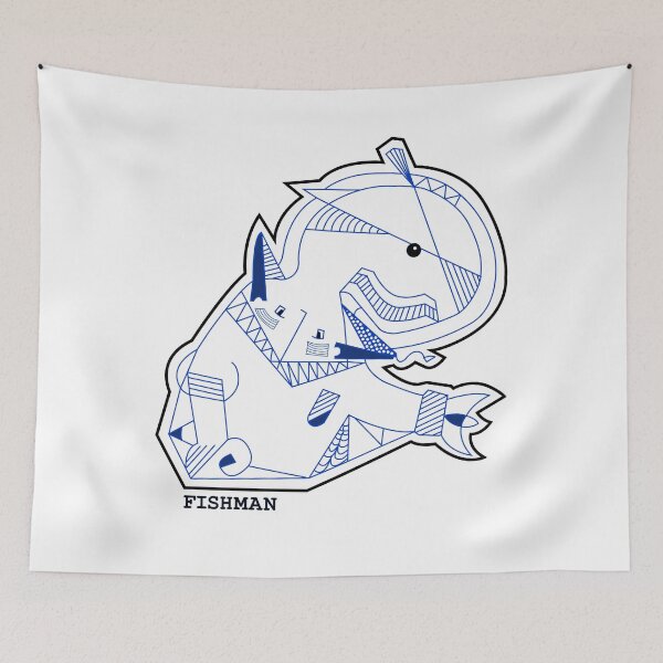 Item preview, Fishman Design Tshirt & Gift designed and sold by Legendemax.
