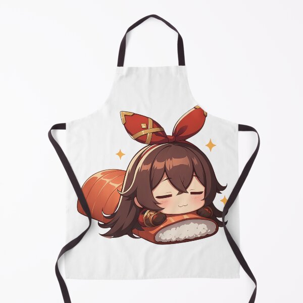 Item preview, Game Amber Genshin Impact Chibi Sushi Kawaii Cute Anime Girl Design designed and sold by CarlosBender.