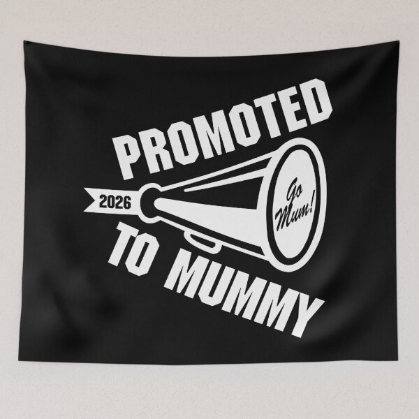 Item preview, Promoted to Mummy 2026 – The Perfect New Mum Gift for Expecting Mothers!" designed and sold by artworkathome.