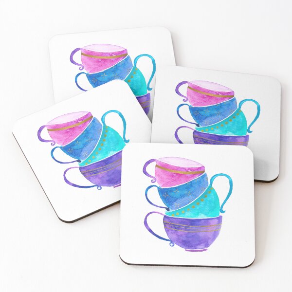 Item preview, Stacked teacups designed and sold by Home Cyn Home.