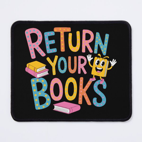 Item preview, Return Your Books Bold Library Humor for Librarian designed and sold by tmerchtrends.