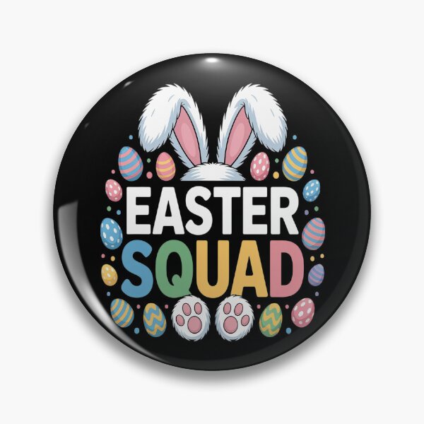 Item preview, Easter Squad Family Matching Easter Day Bunny Egg Hunt Group designed and sold by HaiharryCartoon.