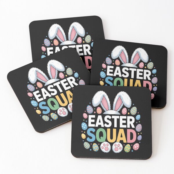 Item preview, Easter Squad Family Matching Easter Day Bunny Egg Hunt Group designed and sold by HaiharryCartoon.