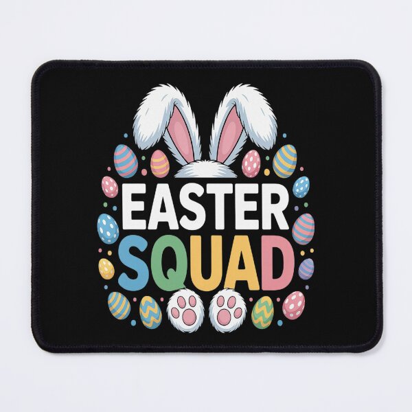 Item preview, Easter Squad Family Matching Easter Day Bunny Egg Hunt Group designed and sold by HaiharryCartoon.