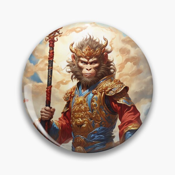 Item preview, Legendary Asian Chinese Monkey King Sun Wukong designed and sold by Monkey Style Studios.