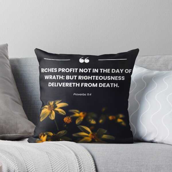Item preview, Proverbs 11:4 designed and sold by Undonemadenew.