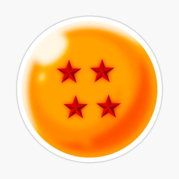 Four Star Dragon Ball Sticker