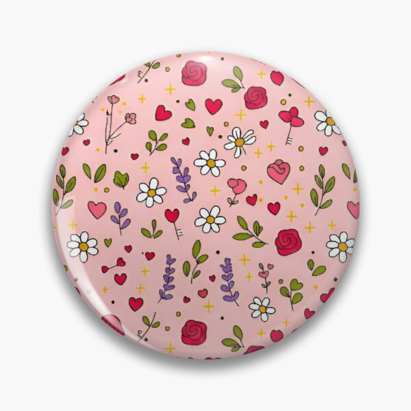 Item preview, Cute Pastel Floral Pattern designed and sold by Good Vibes .