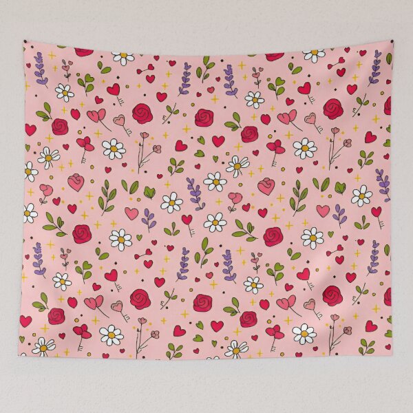 Item preview, Cute Pastel Floral Pattern designed and sold by Good Vibes .
