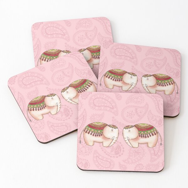 Item preview, Elephants and paisley designed and sold by Home Cyn Home.