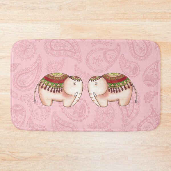 Item preview, Elephants and paisley designed and sold by Home Cyn Home.