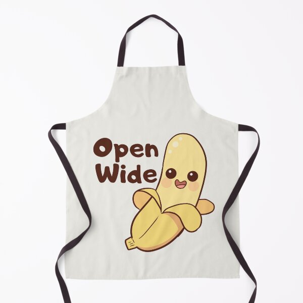 Item preview, Cute Banana - Open Wide - Fruit designed and sold by EvergreenRevolt.