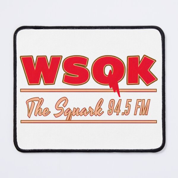 Item preview, Retro WSQK Radio Station Sweatshirt designed and sold by ThamirArtistry.