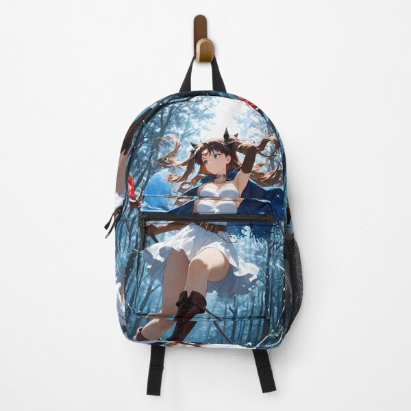 Item preview, Rin Tohsaka Fate Stay Night Anime Girl Waifu Forest Magic Winter Adventure Glowing Fantasy designed and sold by CarlosBender.