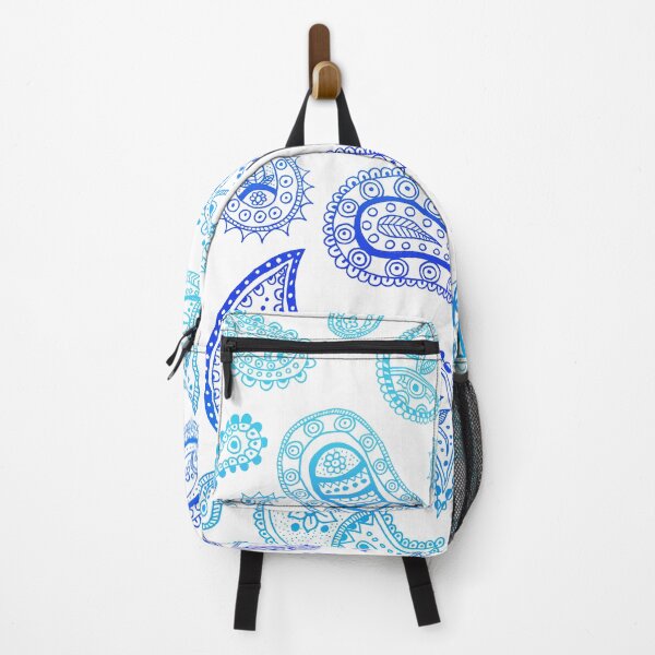 Item preview, Ocean blue paisley designed and sold by Home Cyn Home.