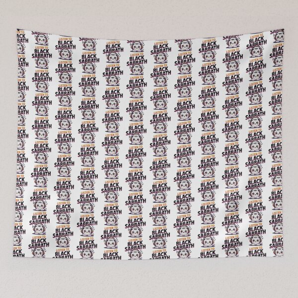 Item preview, Listen To Black Sabbath, For Cat lovers and Black Sabbath designed and sold by graphic-genie.