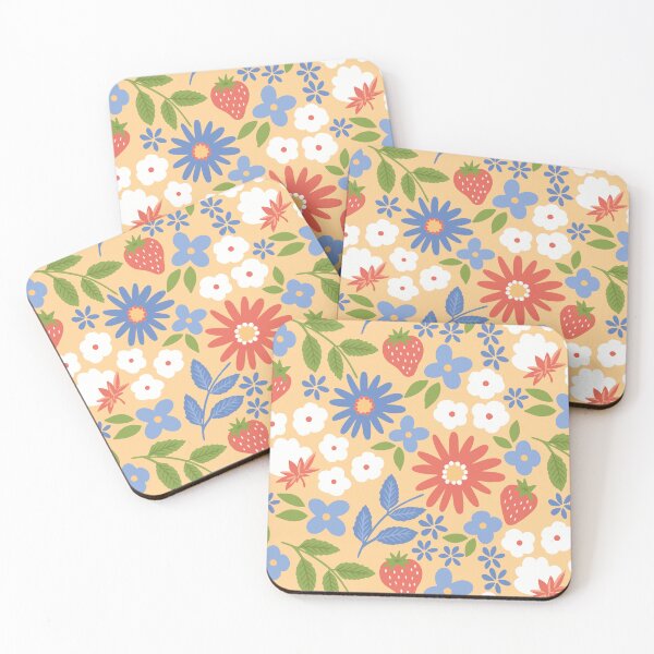 Item preview, Retro Country Floral designed and sold by latheandquill.
