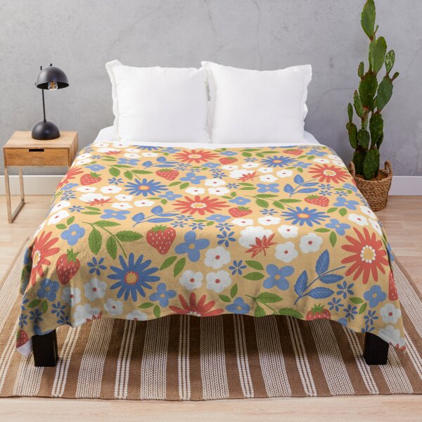 Item preview, Retro Country Floral designed and sold by latheandquill.