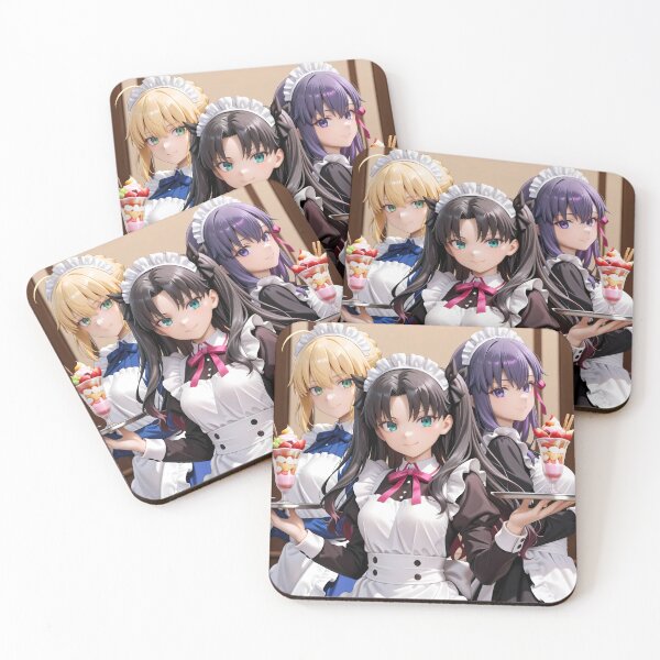 Item preview, Sakura Matou Maid Cafe Charm Fate Stay Night Anime Girl Waifu designed and sold by CarlosBender.