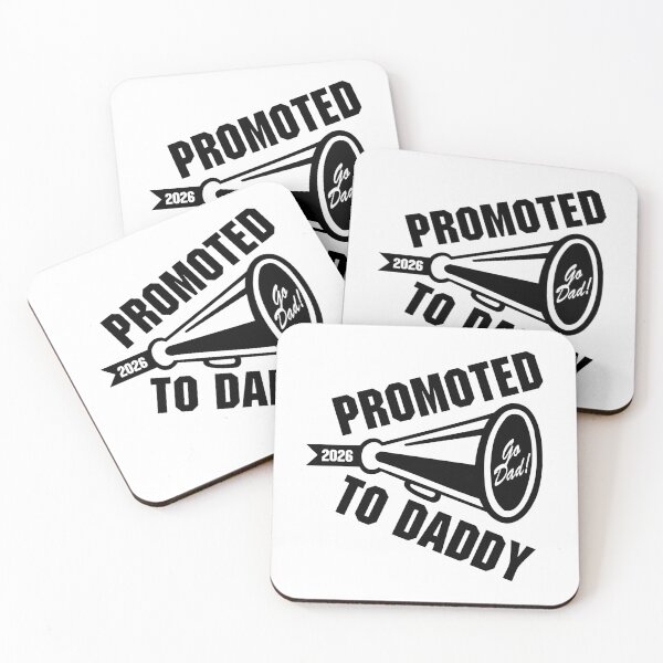 Item preview, "Promoted to Daddy 2026 – The Perfect New Dad Gift for Expecting Fathers!" designed and sold by artworkathome.