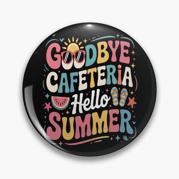 Item preview, Goodbye Cafeteria Hello Summer Funny Last Day Of School designed and sold by HaiharryCartoon.