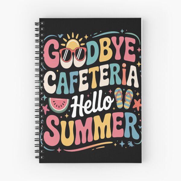 Item preview, Goodbye Cafeteria Hello Summer Funny Last Day Of School designed and sold by HaiharryCartoon.