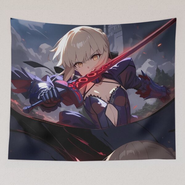 Item preview, Saber Alter Shadow Blade Fate Stay Night Anime Girl designed and sold by CarlosBender.