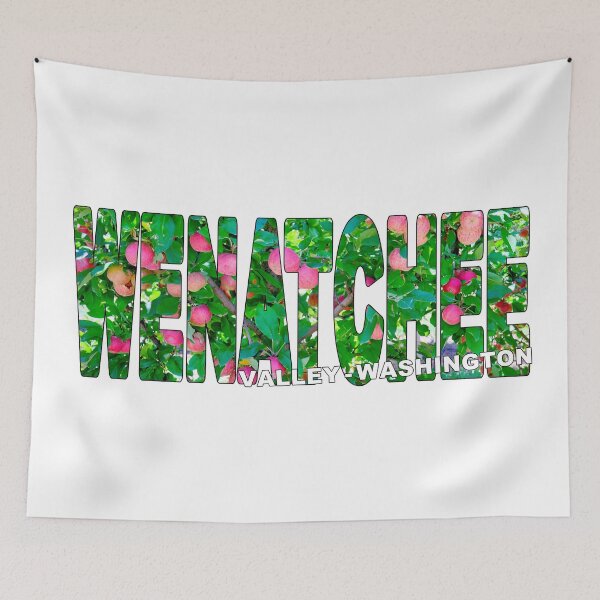 Item preview, WENATCHEE VALLEY Washington - Apple Growing Region USA designed and sold by Adam Gormley.