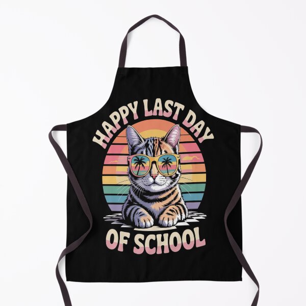 Item preview, Happy Last Day End Of School Graduation Funny Cat designed and sold by HaiharryCartoon.
