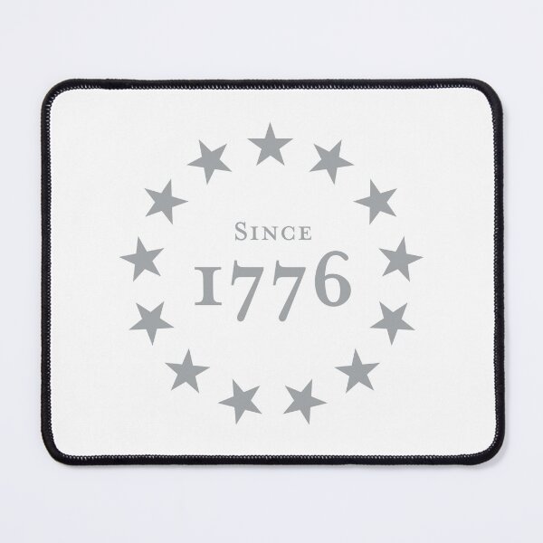 Item preview, Since 1776 – 13 Stars Patriotic USA Independence Design - Gray designed and sold by MidwestAmerican.