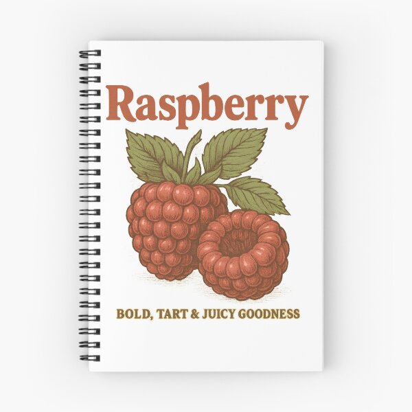 Item preview, Raspberry Bold Tartness | Juicy Berry Energy | Fresh Vibrant Fruit Inspired Aesthetic Design designed and sold by PaintedPixels01.