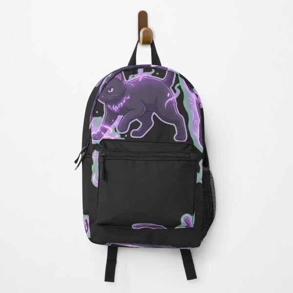 Item preview, Mystic Shadow Clone Black Cats - Purple Magic Ninja Felines designed and sold by Thaivi Design.