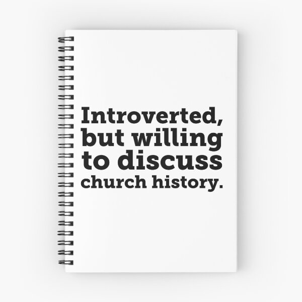 Item preview, Introverted...Let's Talk Church History! designed and sold by Fifteenfps.