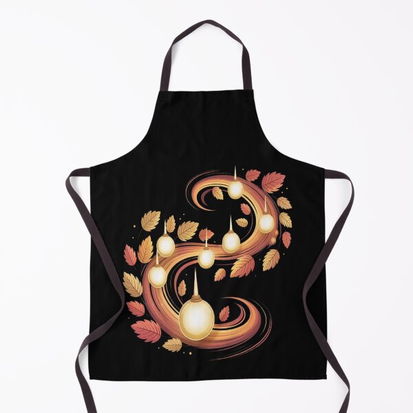 Item preview, Autumn Lights Dance With Leaves Autumn Magic designed and sold by CottonCandyPrin.
