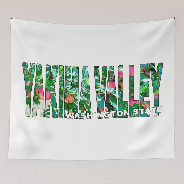 Item preview, YAKIMA VALLEY Washington State - Apple Growing Region USA designed and sold by Adam Gormley.