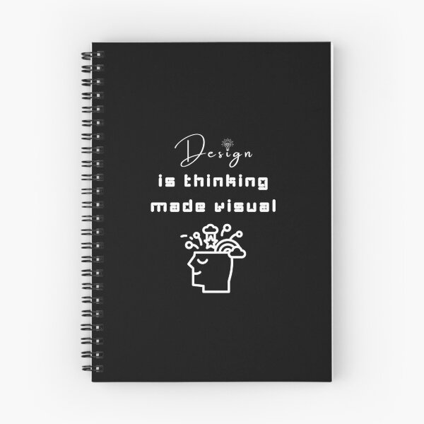 Item preview, Design is Thinking Made Visual Creative Quote designed and sold by Whimsy Works.