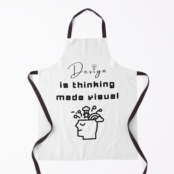 Item preview, Design is Thinking Made Visual Creative Quote designed and sold by Whimsy Works.