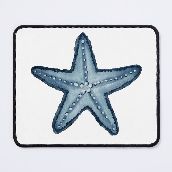 Item preview, Blue watercolour starfish designed and sold by CaitysCorner.