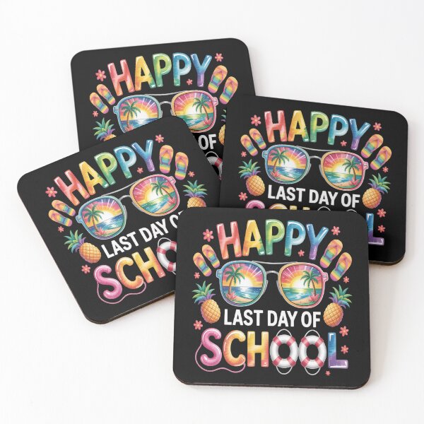 Item preview, Happy Last Day of School Teachers End of Year Students designed and sold by HaiharryCartoon.
