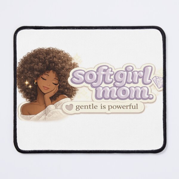Item preview, Soft girl mom? designed and sold by SustainMyVibe.