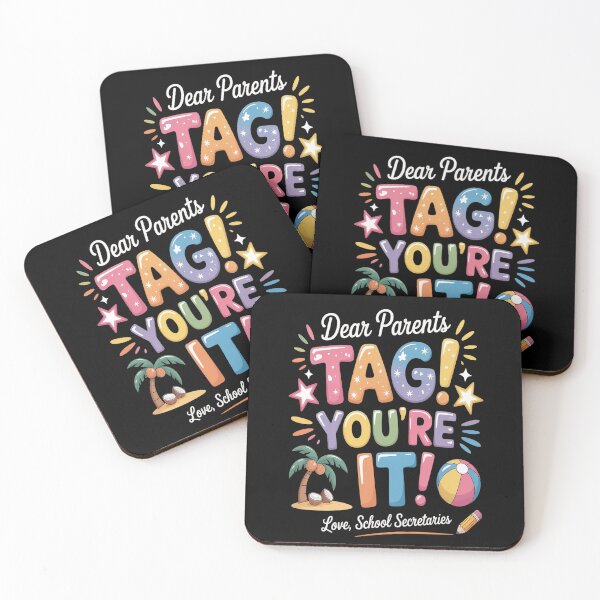 Item preview, Dear Parents Tag You're It Loves School Secretaries Last Day designed and sold by HaiharryCartoon.