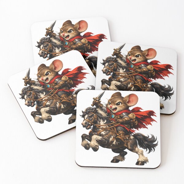 Item preview, Epic Zippy Mouse Warrior Riding Majestic Horse Graphic Tee designed and sold by Zippy Creation.