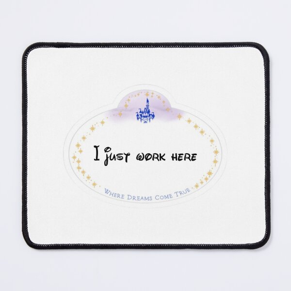 Item preview, I just work here name tag designed and sold by Creations1971.