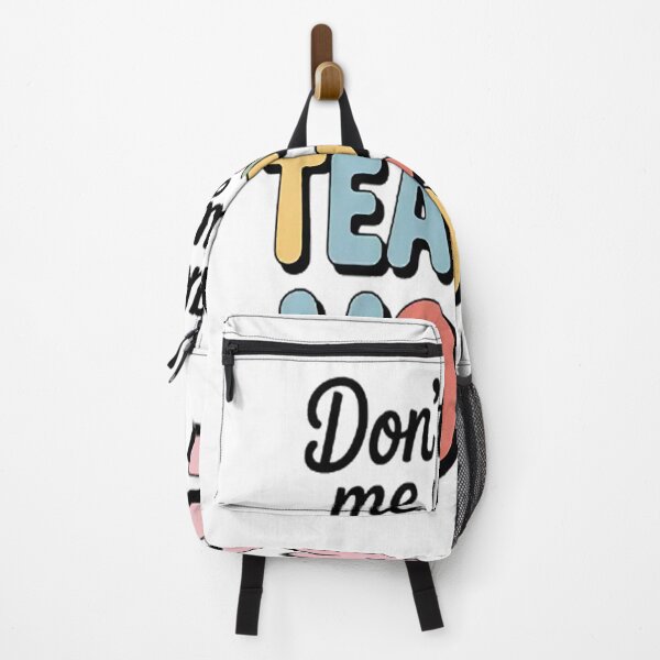 Item preview, Don't Make Me Use My Teacher Voice! Back To School First Day designed and sold by TheRetroStyle.