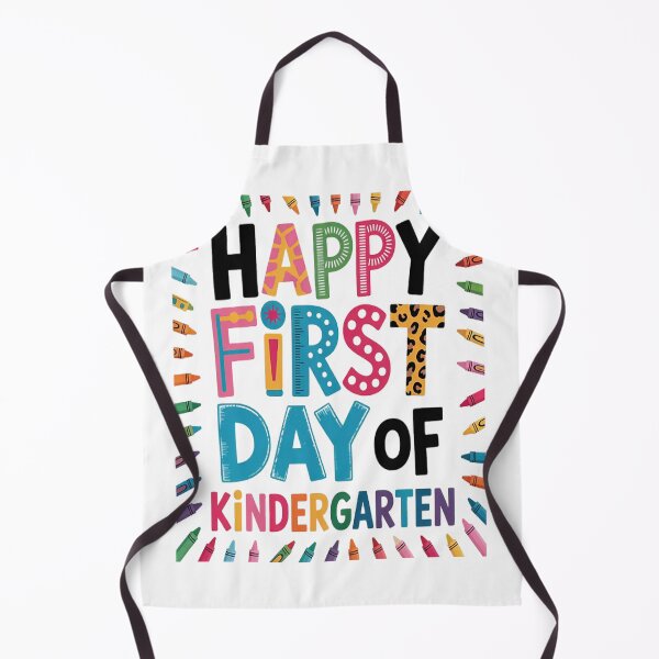 Item preview, First day of Kindergarten back to school teacher designed and sold by TheRetroStyle.