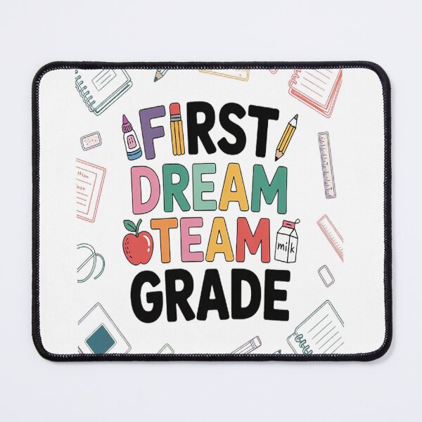 Item preview, First Grade Dream Team First Day Of School Teacher Students designed and sold by TheRetroStyle.