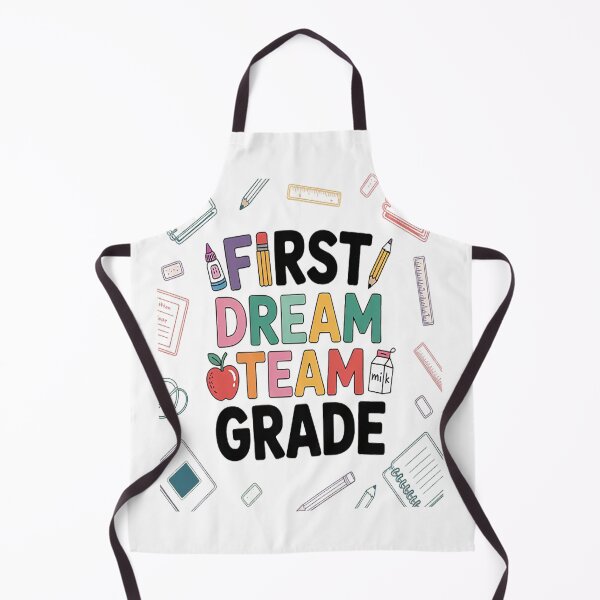 Item preview, First Grade Dream Team First Day Of School Teacher Students designed and sold by TheRetroStyle.